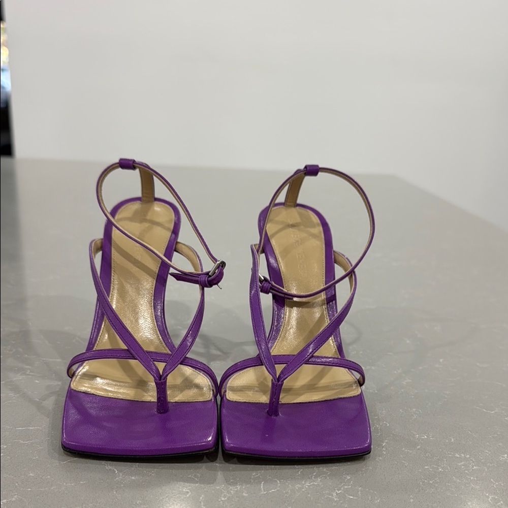 Purple Bottega Veneta Heels